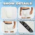 thumbnail image 6 of Mens Underwear Boxer Briefs 4 Pack Designed for Sports, 6 of 7
