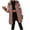 Pink, variant on qolati Winter Coats for Women 2024 Warm Clothes Long Sleeve Color Block Fleece Sherpa Jacket Lightweight Zip Up Long Cardigan Coats Outerwear with Pockets