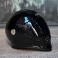 thumbnail image 4 of Casco de motocicleta de cara completa con doble lente todoterreno, casco Retro con certificación DOT, lentes negros, Cascos para motos Harley Casco moto, 4 of 5
