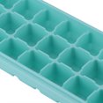 thumbnail image 4 of 24-Grid Small Cubes Silicone Ice Tray with PP Lid Silicone Ice Mold for Home KitchenGreen, 4 of 5