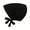 Black, variant on Solid Color Base Hat For Women Modal Cotton Scarf Hijab Undercap Adjustable Turban Base For Sleeping Yoga Gym Daily Wear