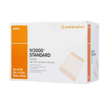 IV3000 IV Dressing 4 X 5 Inch, Square Film, Box of 50