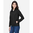 thumbnail image 2 of CORE365 78184 Women's Cruise Two-Layer Fleece Bonded Soft Shell Jacket-Black-2XL, 2 of 5