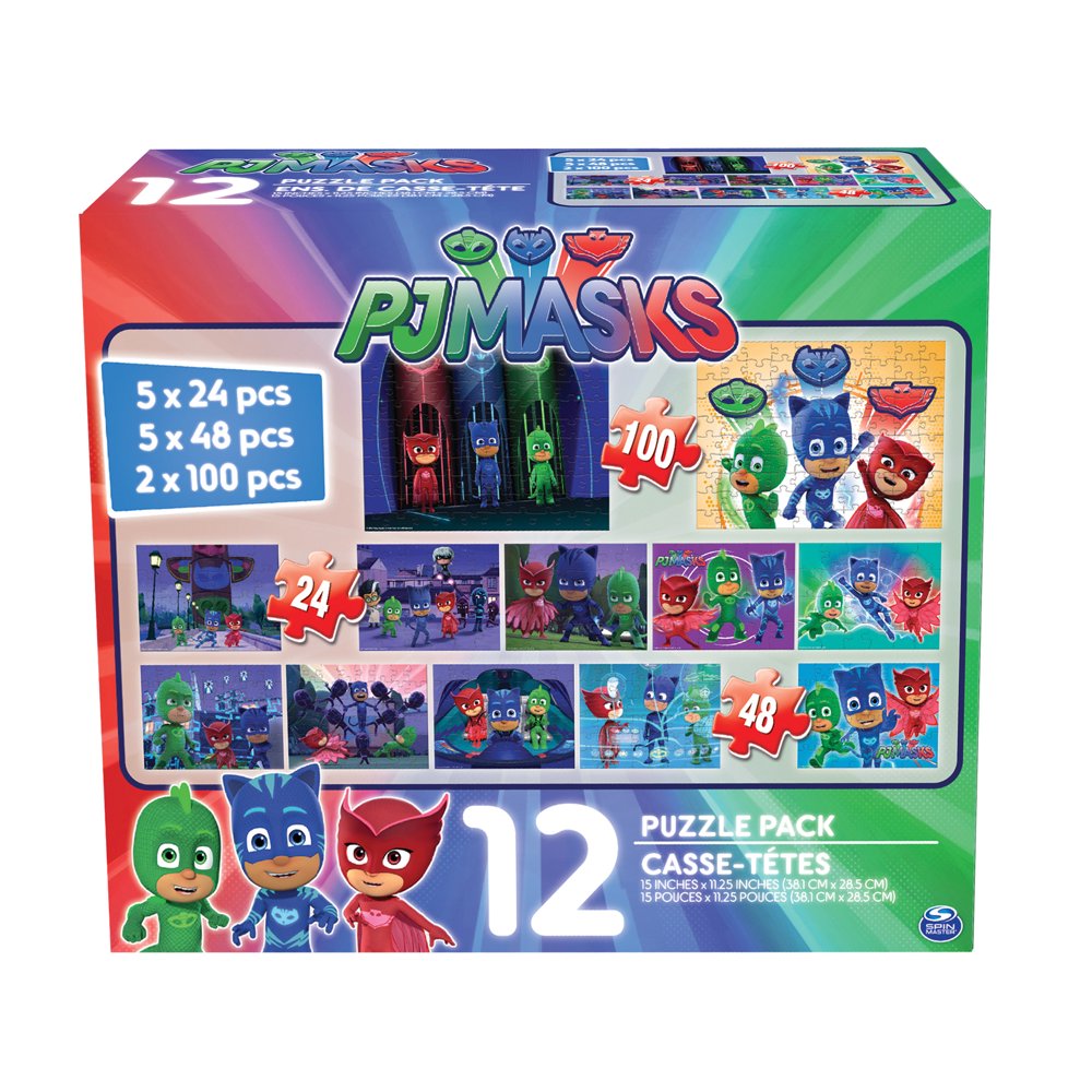 PJ Masks 12Pack of Puzzles