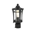 thumbnail image 6 of Elegant Lighting Artemis 13 inch Outdoor Post light in Black, 6 of 6