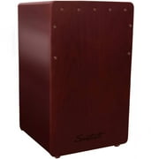 Sawtooth Satin Mahogany with Gloss Cherry Mahogany Back and Sides Standard Size Cajon