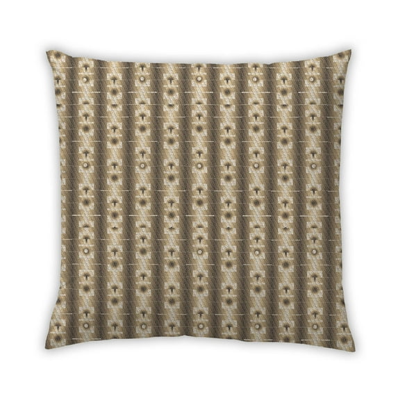 Ahgly Company Outdoor Square Contemporary Throw Pillow, 18 inch by 18 inch