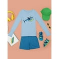 thumbnail image 3 of Surf's Up! Shark Long Sleeve Toddler -Image by Shutterstock,  5 Toddler, 3 of 4