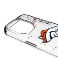 thumbnail image 3 of Denver Broncos iPhone Clear Case with Confetti Design, 3 of 6