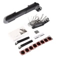 thumbnail image 1 of ziyahi 15 pcs/set Repair Tools Kit Bike Multi-tool Pump Repair Patch Set, 1 of 6