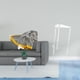 thumbnail image 2 of Manta de punto,Manta de punto decorativa para el hogar,Manta nórdica de estilo rústico,suave y reconfortante,Mesita de noche,Mesa auxiliar de acrílico transparente,mesa auxiliar transparente, 2 of 8