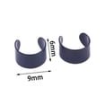 thumbnail image 3 of K-KED Ear Cuff Solid Tone Cartilage Clip On Wrap Earrings Non-Piercing Fashion Jewelry-silver, 3 of 9