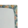 thumbnail image 3 of Ambesonne Exotic Fitted Sheet, Jungle Atmosphere Leafy Art, California King, Pale Pink and Amber, 3 of 5