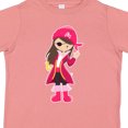 thumbnail image 4 of Inktastic Pirate Captain Girls Toddler T-Shirt, 4 of 5