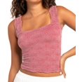 thumbnail image 1 of Camiseta corta sin mangas Niceyoo Hot Pink para mujer, talla XS/S, 1 of 6