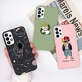 thumbnail image 2 of Funda protectora de teléfono para Samsung A33 A 33 5G, carcasa trasera con dibujos de gato y flores mate, A la moda, para SamsungA33 Fivean unisex, 2 of 2