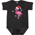 thumbnail image 3 of Inktastic Christmas Holiday Cute Flamingo Girls Baby Bodysuit, 3 of 5