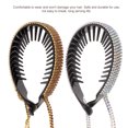 thumbnail image 3 of 4 Pcs Porte-Chignons Porte-Queue de Cheval en Strass Pince à Chignon Pailleté Porte-Cheveux en Strass, 3 of 9