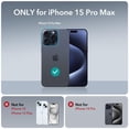 thumbnail image 2 of Funda de teléfono ESR Metal Kickstand 3 modos de soporte para iPhone 15 Pro Max, 2 of 8
