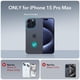 thumbnail image 2 of Funda de teléfono ESR Metal Kickstand 3 modos de soporte para iPhone 15 Pro Max, 2 of 8