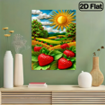 thumbnail image 6 of 500 pieces of vertical paper jigsaw puzzle - sunshine and strawberries, size 15*20.5 inches., 6 of 10