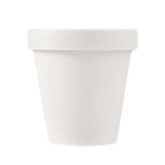 Ikohbadg Set of 5 Multi-color 200ml Plastic Cups for Ice Cream, Beverages & Desserts with Reusable Lids