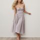 thumbnail image 1 of WILLBEST Vestido Maxi Vintage Francés Nuevo para Mujer, Vestido de Corte A Prueba de Viento, Vestido de Tirantes Dopa Wear Extra Grande, 1 of 3