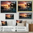 thumbnail image 4 of Designart "Dreamy Tropical Dominican" Nautical & Beach Floater Framed Canvas Art Print, 4 of 7