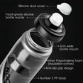 thumbnail image 4 of ROCKBROS Bicycle Insulated Water Bottle 620ML 3 Layers Thickened Cycling Bottle Dustproof Portable Fitness Water Bottle Hiking Fishing Running, 4 of 6