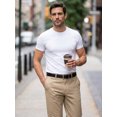 thumbnail image 4 of Timarkment Belts for Men Reversible Leather Men's Belts Black Brown Mens Belt One Belt Reverse Two Side, 4 of 6