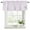 Pink, variant on 2 Pack Valances for Window, Eucalyptus Leaves Short Curtains for Kitchen Bedroom Living Room, Pink Plaid Summer Botanical Rod Pocket Small Window Treatment Valance Drapes 42 x 12 Inch