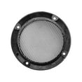 thumbnail image 3 of Unique Bargains Speaker Grill Cover 3 Inch 95mm Mesh Decorative Circle Subwoofer Protector Black, 3 of 6