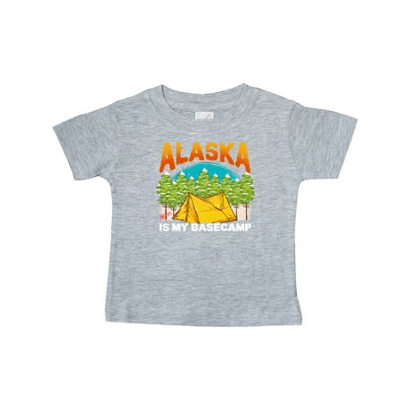 

Inktastic Alaska Camping Vacation Gift Baby Boy or Baby Girl T-Shirt