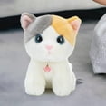 thumbnail image 4 of Peluche de gato suave, juguete de peluche, almohada para dormir para Blanco 22cm perfke Juguetes de animales de peluche, 4 of 9