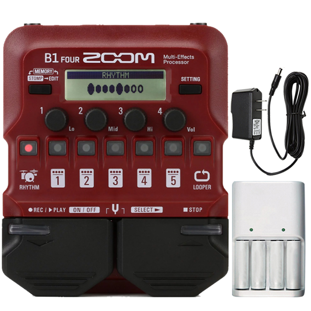 Zoom B1 FOUR Bass Multi-Effects Pedal - Secondhand