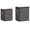 2PCS L (150L)+XXL (210L), variant on Portable Moving Storage Bags - Large Capacity Zippered Fabric Organizer for Bedding & Clothes