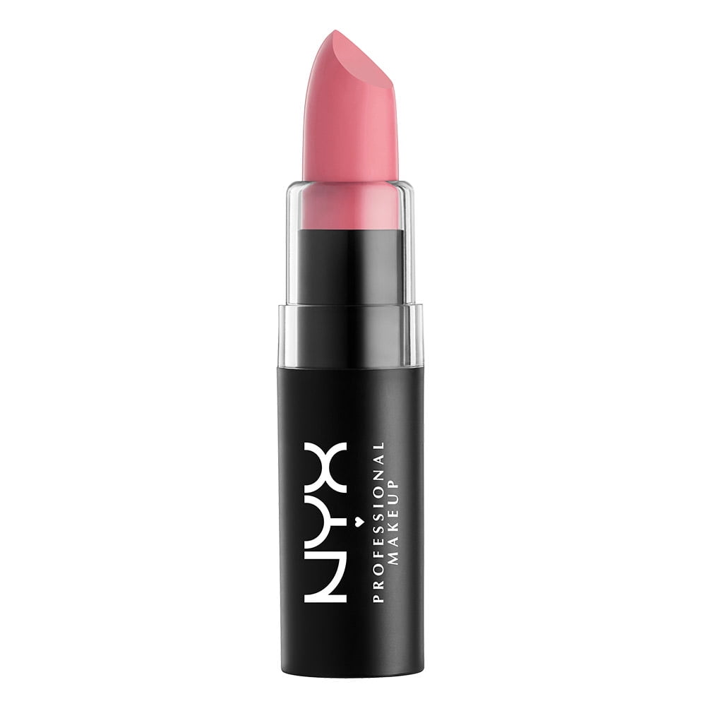 nyx professional makeup matte lipstick whipped caviar