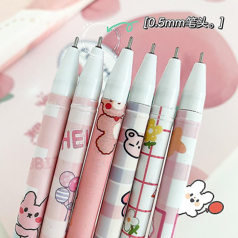 100pcs Animal Erasable Gel Pens Set School Office Stationery for Kids  Children Safe and convenient payment Best Quality Give you more choice  