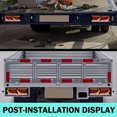 thumbnail image 3 of ziyahi 2x 74 LED Tail Lights Indicators Warning Lights Lights Stop Stop Indicator Reverse Light Waterproof 12V, 3 of 6