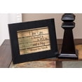 thumbnail image 2 of Love You a Bushel & a Peck Wood Panel 8x10 Black Framed Art Wall Plaque Sign, 2 of 4