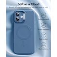 thumbnail image 5 of for iPhone 16 Pro Max Case, Compatible with MagSafe, Shockproof Military-Grade Protection, Magnetic Phone Case for iPhone 16 Pro Max, Classic Hybrid Case (HaloLock), Clear, 5 of 5