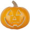 thumbnail image 1 of Lighted 9" Blow Mold Jack O Lantern Traditional B, 1 of 6
