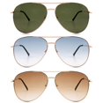 thumbnail image 3 of Paquete de 3 gafas de sol de lectura bifocales tipo aviador UV400 de SOPHILY, 3 of 6