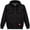 Black, variant on Bobcat Mens Zip Up Hoodie Cozy Fleece Full Sherpa Hooded Sweatshirt with Pockets, Sizes S-XL