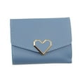 thumbnail image 1 of Short Wallet Hold The Card Fine Stitching Convenient Slim Simple Female Purse, 1 of 5