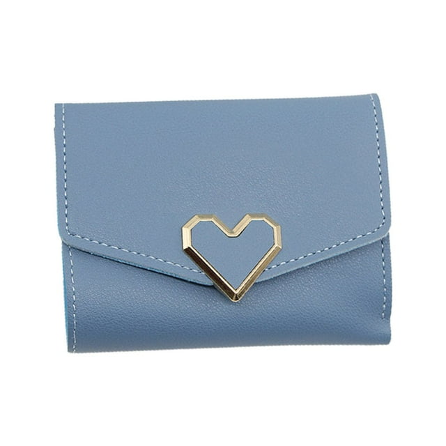 Short Wallet Hold The Card Fine Stitching Convenient Slim Simple Female Purse