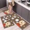 thumbnail image 3 of Felpudo de cocina de estilo moderno, felpudo de entrada para sala de estar, alfombra para el hogar, dormitorio, piso, pasillo, balcón, alfombra antideslizante, 3 of 5