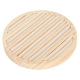 thumbnail image 4 of Slots Ring Earrings Tray,Wooden 6 Slots Round Earrings Showcase Tray Round Earrings Showcase Display Tray Innovative Solution, 4 of 8