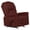 Sangria, variant on Bowery Hill Rocker Recliner in Sangria Red Polyester Microfiber Fabric