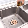 thumbnail image 3 of Wovilon Hair Catcher Durable Silicone Hair Stopper Shower Drain Covers Easy To Install And Clean Suit For Bathroom Bathtub And Kitchen, 3 of 5